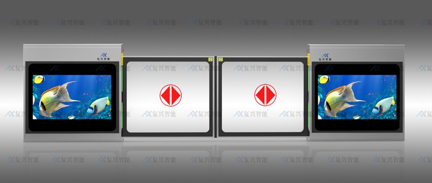 LED广告屏蔽门